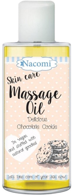 Масажна олія Nacomi Massage Oil зволожуюча Delicious Cookie 150 мл (5901878685953) - зображення 1