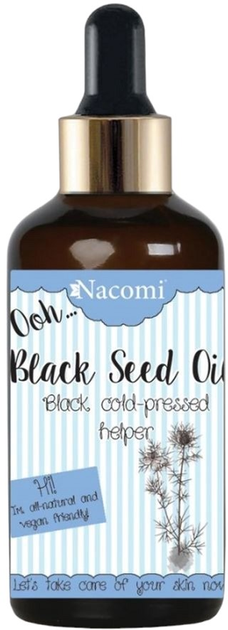 Olejek do ciała Nacomi Black Seed Oil z pipetą 50 ml (5902539701449) - obraz 1