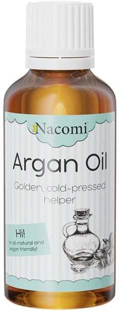 Olej do ciała Nacomi Argan Oil naturalny 50 ml (5902539701609) - obraz 1