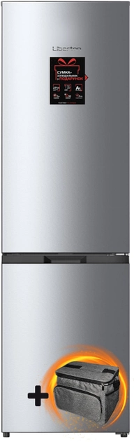 Акція на Двокамерний холодильник Liberton LRD 180-271SH від Rozetka