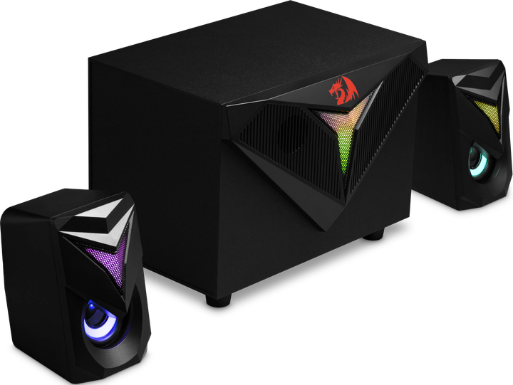 System głośnikowy Redragon Toccata RGB 2.1 Black (6950376781499) - obraz 3