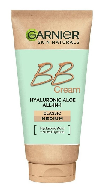Krem BB Garnier Hyaluronic Aloe All-In-1 BB Cream nawilżający dla każdego typu skóry Śniady 50 ml (3600542416412) - obraz 1