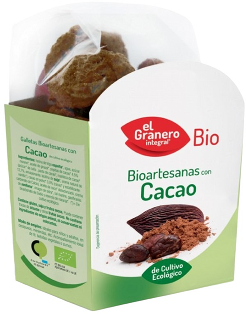 Печиво El Granero Органічне з натуральним какао 220 г (8422584030754) - зображення 1