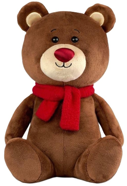 М'яка іграшка Tm Toys Ведмедик коричневий 28 см (5904754600620) - зображення 1