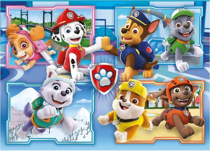 Puzzle Clementoni Psi Patrol 2 w 1 2 x 60 elementów 21617 (8005125216178) - obraz 3