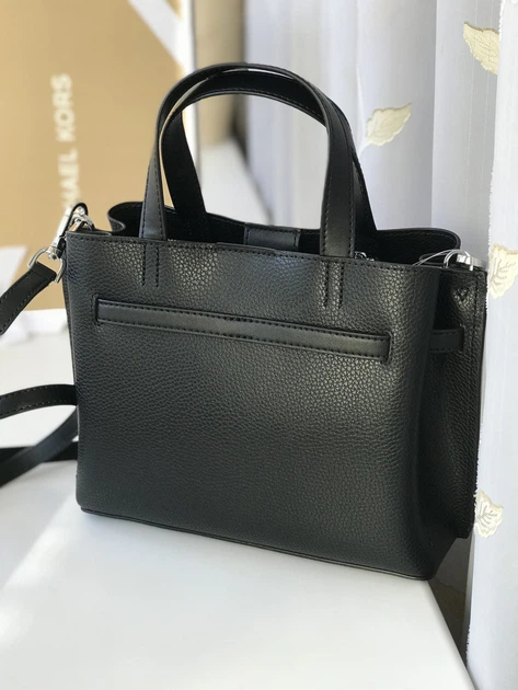 Сумка женская Michael Kors Emilia Small Pebbled Leather Satchel