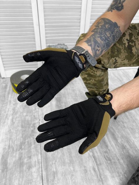Тактичні рукавички Tactical Gloves Coyote S - зображення 2