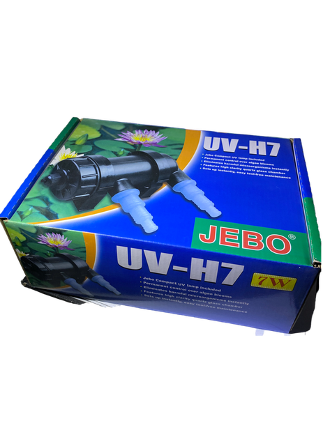Ультрафіолетовий стерилізатор для акваріума Jebo (7 Вт)/6 - Фото 2 Ультрафіолетовий стерилізатор для акваріума Jebo (7 Вт)/6 - изображение 2