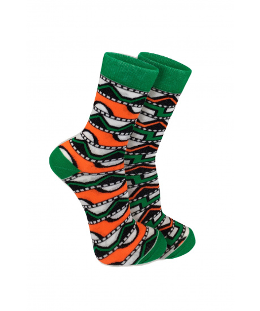 Оригинальные и стильные женские носки Differi от MK SOCKS (36-39) Многоцветный RZ-1000-B 