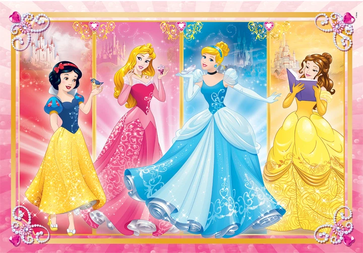 Puzzle Clementoni Księżniczki 2 w 1 2 x 60 elementów 7133 (8005125071333) - Zdjęcie 3 Puzzle Clementoni Księżniczki 2 w 1 2 x 60 elementów 7133 (8005125071333) - obraz 3