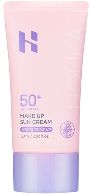 Krem przeciwsłoneczny Holika Holika Make Up Sun Cream Matte Tone Up tonujący 60 ml (8806334390600) - obraz 1