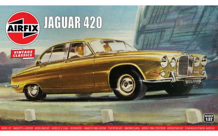 Plastikowy model do sklejania Airfix samochód Jaguar 420 1/32 (5055286687204) - obraz 1