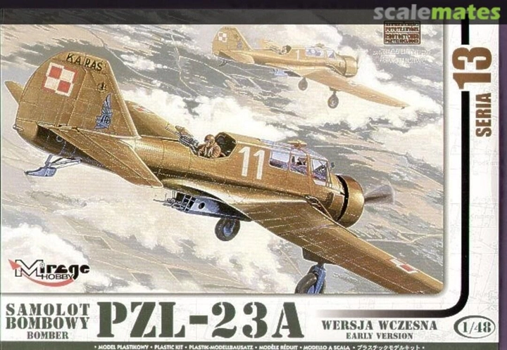 Plastikowy model do sklejania Mirage Hobby samolot PZL-23A Karas Early Version (5901461813039) - obraz 1