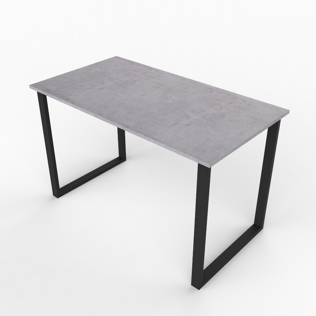 Письменный стол Loft Lab Simple, 1200х650х740 мм, Бетон Чикаго 18мм ...