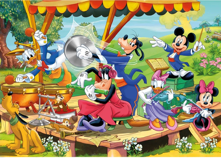 Пазл Clementoni Mickey and Friends 2 в 1 2 x 60 елементів 21620 (8005125216208) - зображення 4