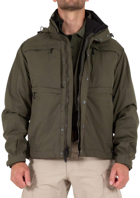 Куртка First Tactical Tactix System Jacket XL зелений - зображення 2