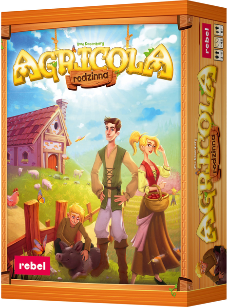 Настільна гра Rebel Agricola Сім'я (5902650617728) - зображення 1