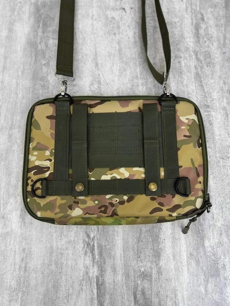 Армейская сумка - планшетка, цвет Мультикам - изображение 2