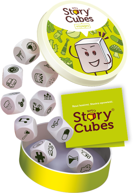 Gra planszowa Rebel Story Cubes: Podróże (3558380077145) - obraz 2
