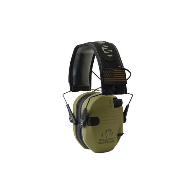 Навушники для стрільби Walker's Razor Patriot Active OD Green (GWP-RSEMPAT-ODG) - зображення 1