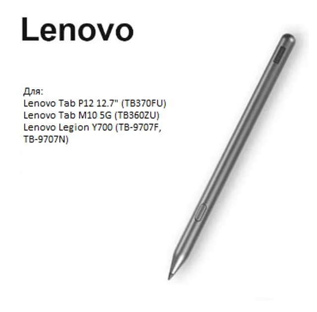 Стилус Lenovo Precision Pen 3, 4096 степеней нажатия (Lenovo AP500U ...