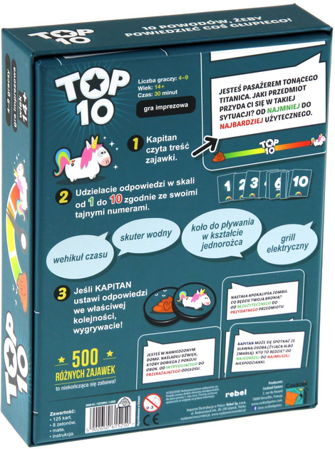 Настільна гра Rebel Top 10 (5902650615250) - зображення 3
