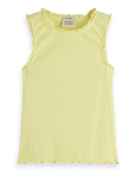 Майка Scotch & Soda 161317 158 cm (107201158cm) Желтый - Фото 1 Майка Scotch & Soda 161317 158 cm (107201158cm) Желтый - изображение 1