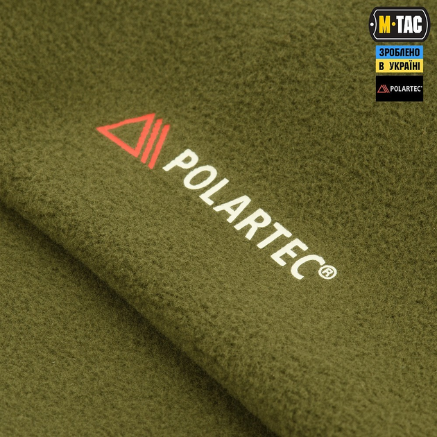 Шапка M-Tac WATCH CAP ФЛІС LIGHT POLARTEC Army Olive Розмір M - изображение 2