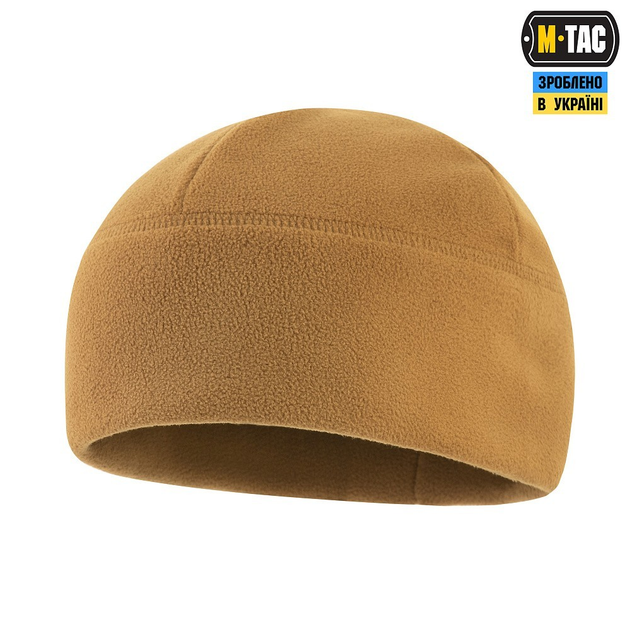 Шапка M-Tac WATCH CAP ELITE ФЛІС (320Г/М2) Coyote Розмір S - зображення 1