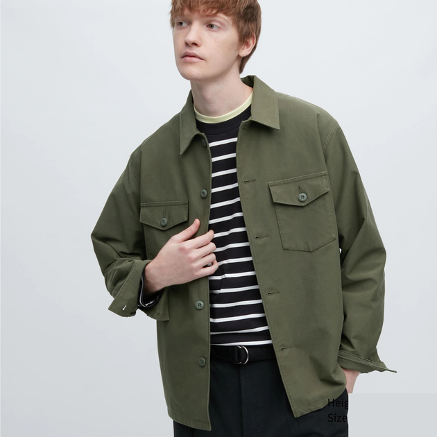 Жакет Uniqlo розмір S оливковий (455093) - изображение 4