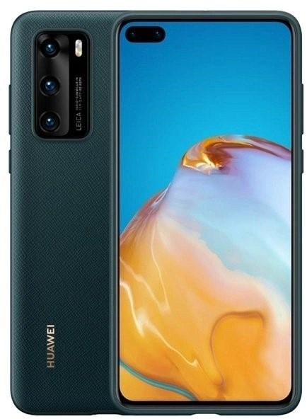 Панель Huawei PU Case do P40 Green (6901443365913) - зображення 1