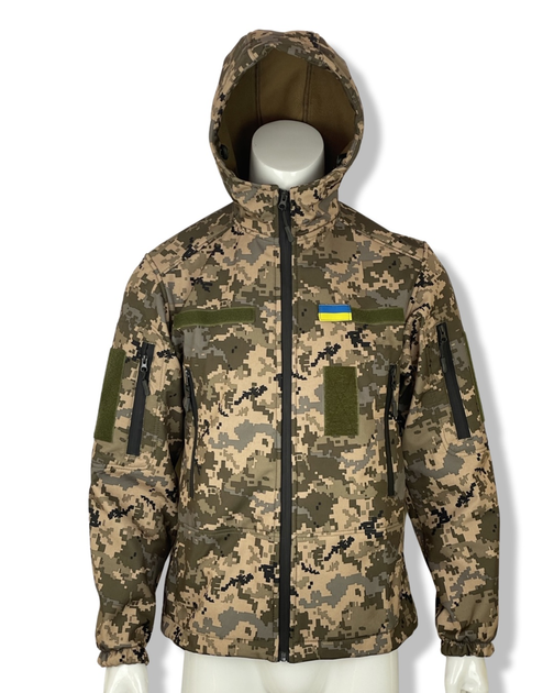 размер пиксель куртка зимняя softshell m - изображение 1