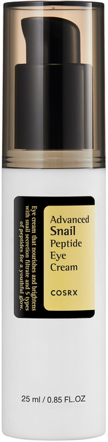 Nawilżająco-odżywczy krem pod oczy Cosrx Advanced Snail Peptide Eye Cream z peptydami 25 ml (8809598455412) - obraz 1