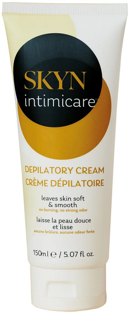 Krem do depilacji Unimil Skyn Intimicare delikatny 150 ml (5011831101168) - obraz 1