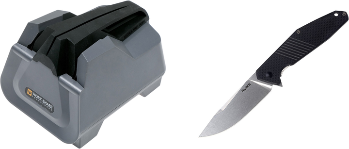 Набор Work Sharp Профессиональная кухонная точилка электрическая E2 + Нож складной Ruike D191-B - изображение 1