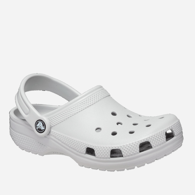 Chodaki chłopięce Crocs Classic Clog TCR206990 22-23 Szare (196265215799) - obraz 3