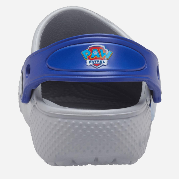 Дитячі крокси-сабо для хлопичка Crocs Crocs Fl Paw Patrol Patch Cg TCR207487 22-23 Сірий/Синій (191448882928) - зображення 5