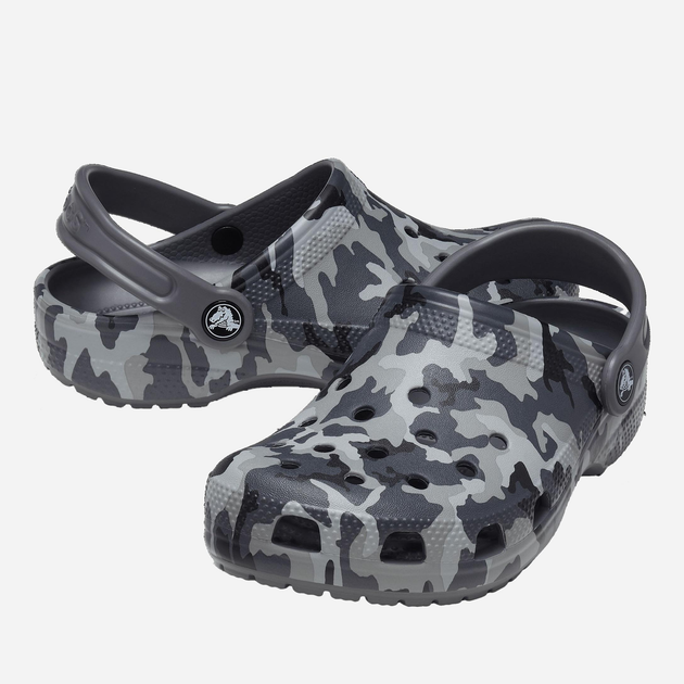 Chodaki chłopięce Crocs Classic Camo Clog TCR207593 24-25 Kamuflażowe (191448896598) - obraz 2