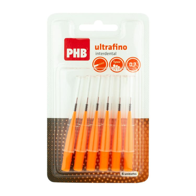 Міжзубні щітки PHB Interdental Ultrafino 6 шт (8437010509247) - зображення 1