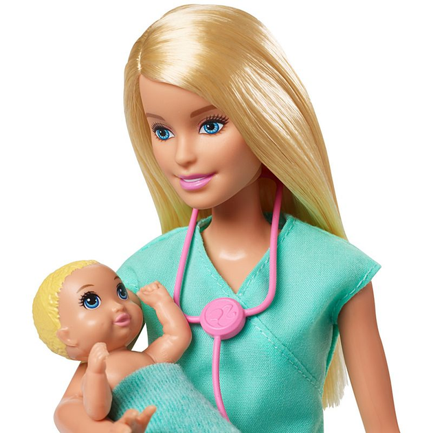 Barbie baby doctor deals doll