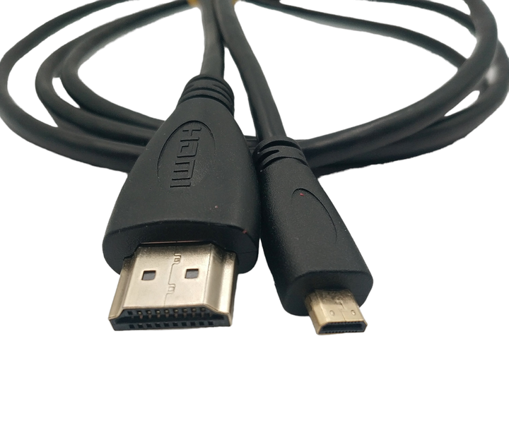 Кабель HDMI - Micro HDMI / V1.4 / 1.5 метра / Черный - изображение 3