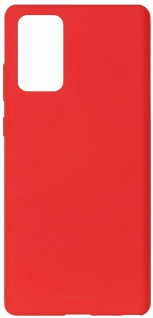 Панель Goospery Mercury Silicone для Samsung Galaxy Note 20 Red (8809745576557) - зображення 1