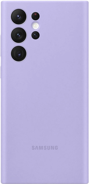 Панель Goospery Mercury Silicone для Samsung Galaxy S22 Ultra Lavender (8809842235845) - зображення 1
