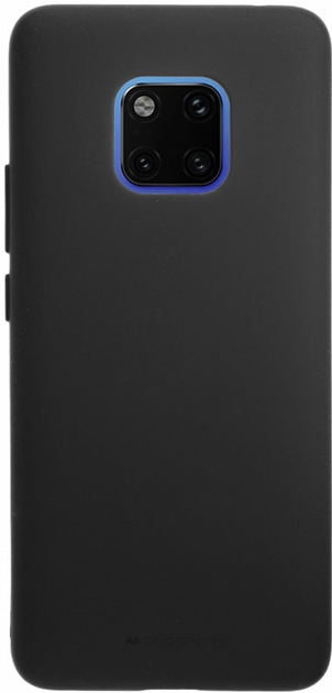Панель Goospery Mercury Soft для Huawei Mate 20 Pro Black (8809640694295) - зображення 1