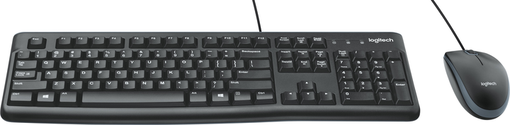 Комплект проводной Logitech MK120 USB Black (920-002562) – фото, отзывы ...