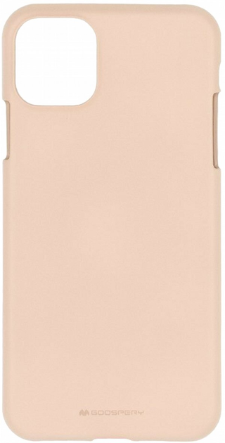 Etui Goospery Mercury Soft do Apple iPhone 12 mini Różowy piasek (8809745630815) - obraz 1