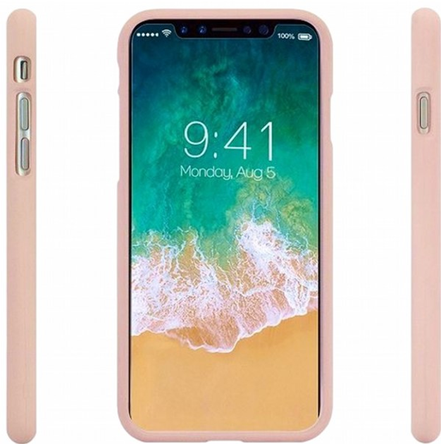 Etui Goospery Mercury Soft do Apple iPhone 13 mini Różowy piasek (8809824769269) - obraz 2