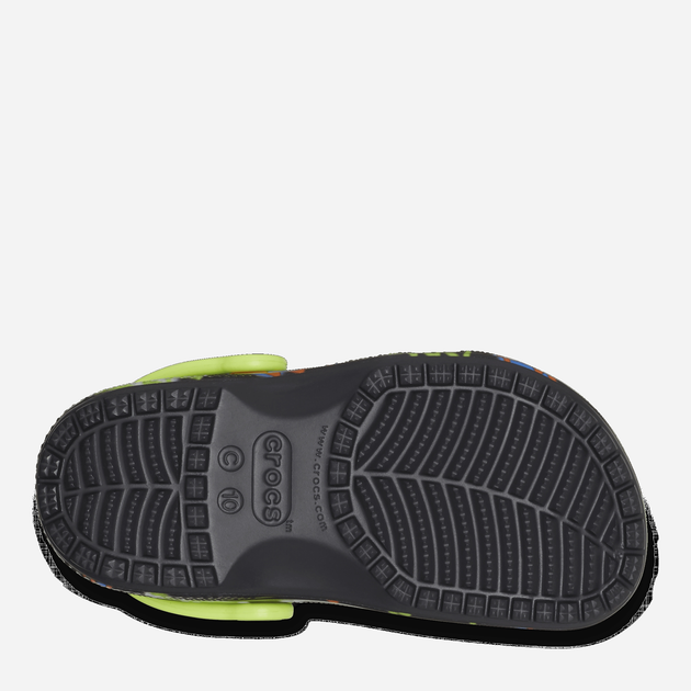 Chodaki chłopięce Crocs Classic Lightning Bolt Clog TCR208309 24-25 Czarne (196265237265) - obraz 5
