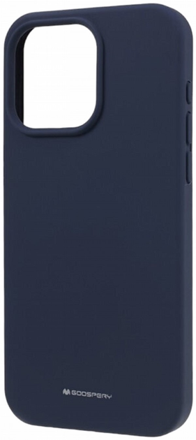 Etui Goospery Mercury Soft do Apple iPhone 14 Granatowy (8809887822260) - obraz 2