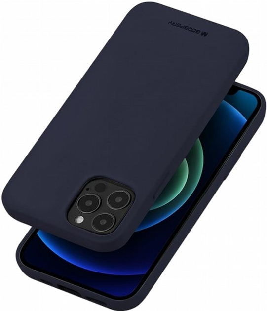 Панель Goospery Mercury Soft для Apple iPhone 14 Pro Midnight Blue (8809887823489) - зображення 2